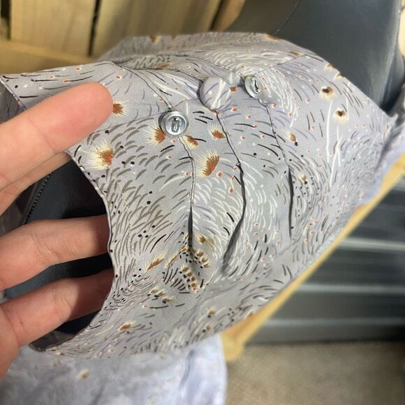 Vintage 1950s 1960s pattern midi dress womens tailored bell housewife hi low - Picture 7 of 12